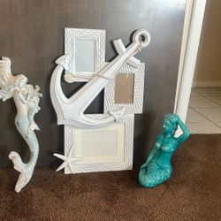 Beautiful, Mermaid And Ocean Decorations For Bathroom