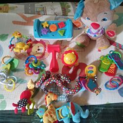 fisher price rattles and more