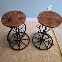 Custom Bicycle Stools