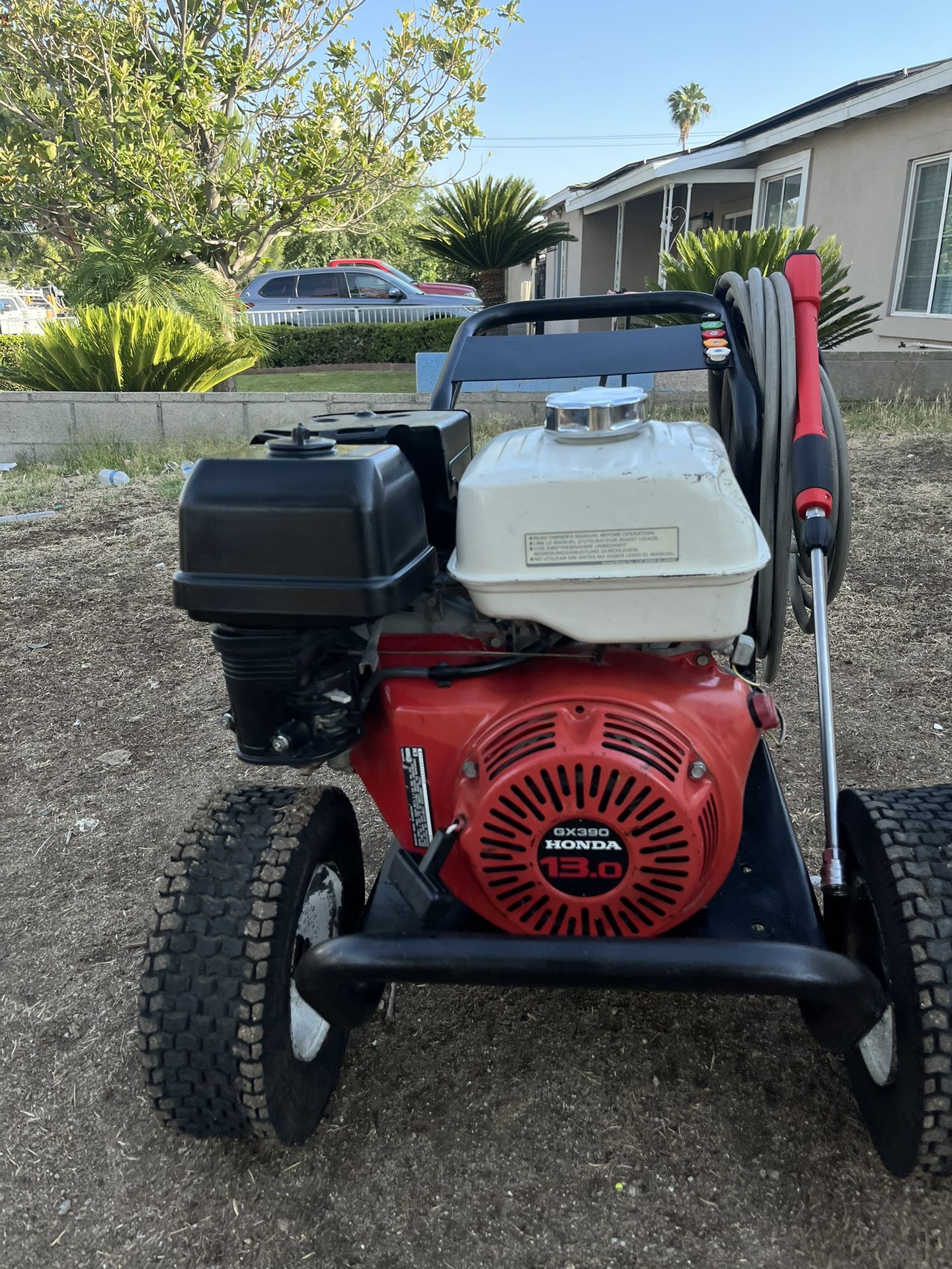 4000 PSI 4.0 GPM Cold Water Gas Pressure Washer Honda GX390 and Comet Triplex Pump
