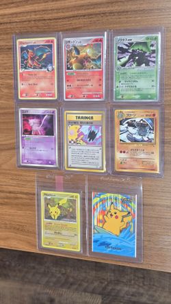 Vintage Pokémon lot (8 cards)