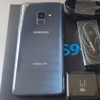 Samsung Galaxy S9 , Unlocked   for all Company Carrier ,  Excellent Condition  Like New 