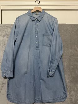 Blue Jean Cotton Dress