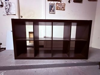 Wooden Shelves - Dark Brown
