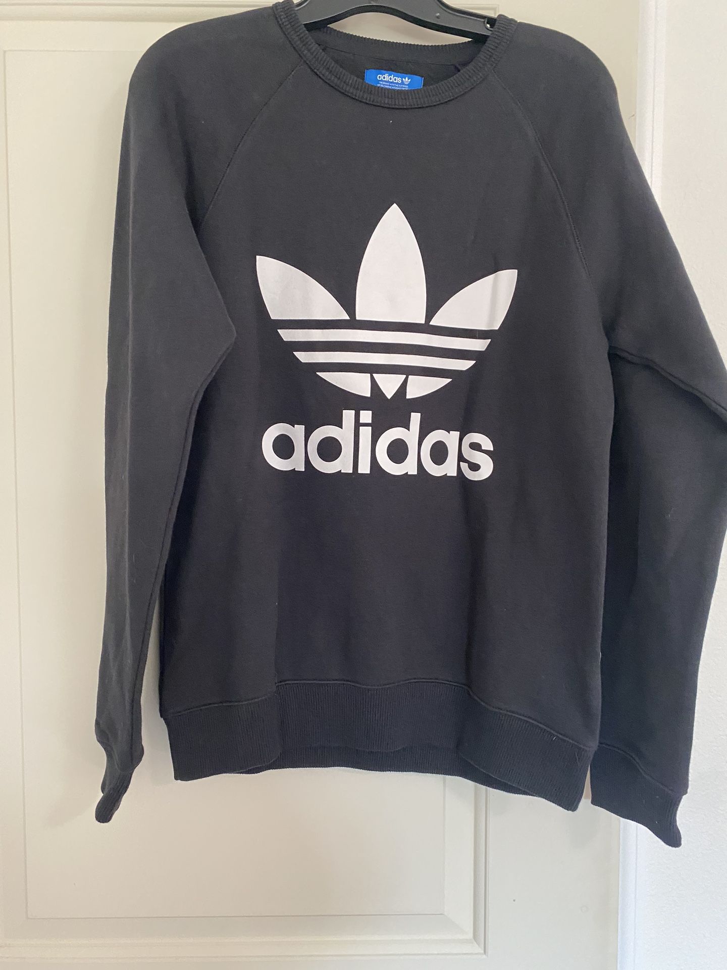 Black Adidas Crewneck Small