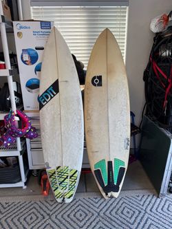 2 x Surfboards for sale 5’11” & and 6’