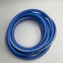 Reinforced Blue Utility Water Hose Brass Fittings Garden Transfer Hose 