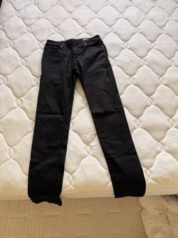 Aviator Slim Fit Traveler Jeans, Mens 30, Black