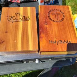 Bible Boxes Vintage Woodwork 