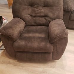 Ashley Recliner - Brown