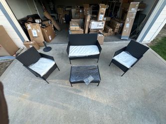 Outdoor patio set