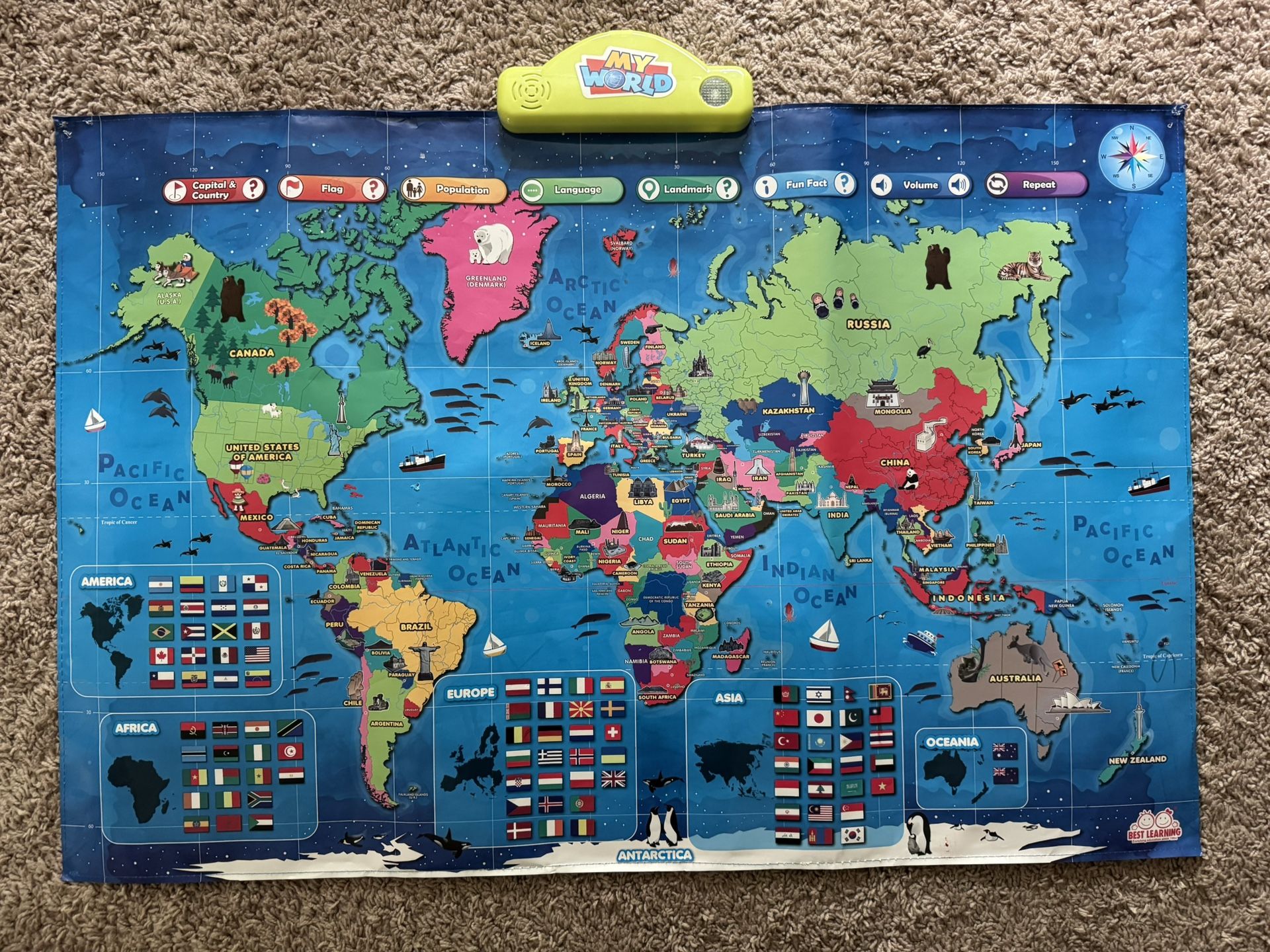My World Interactive Map