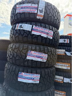 🚨🚘vendo set de llantas 275 55 20 American R/T