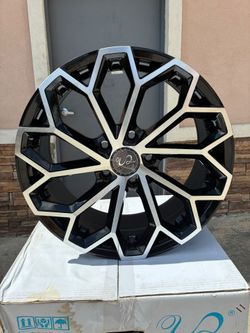 17×7.5 U2 Gloss Black & Machined Face Alloy Wheels – Set of 4 – $716