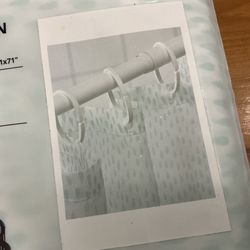 New IKEA shower curtain