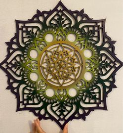 Wood Mandala