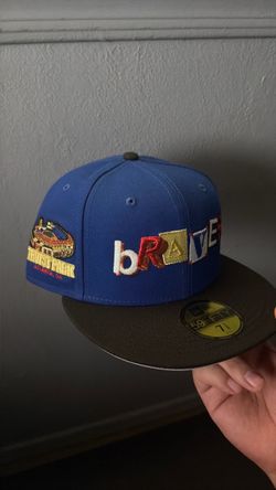 Atlanta Braves ransom fitted hat