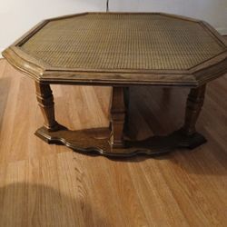 Wood /Glass Coffee Table