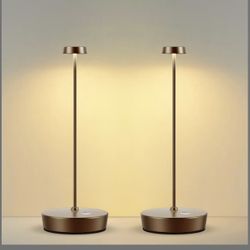2 table LED lamp Cordless