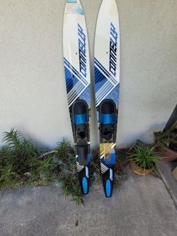 Connelly Wide Adult Combo Water Skis, 66" adjustable bindings