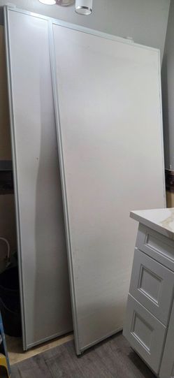 Closet sliding doors