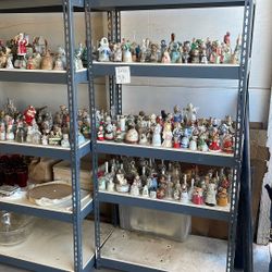 Porcelain bells and porcelain music boxes