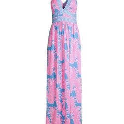 Lilly Pulitzer Taryn Maxi Dress Size 10  