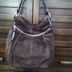 Clarks Suede Hobo Bag.  Never Used! 