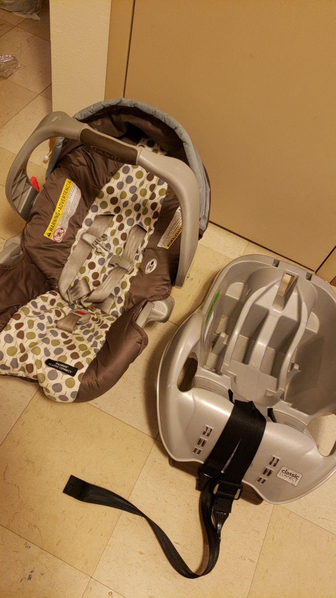 Graco carseat and stroller