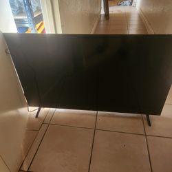 43" TCL TV With Roku Remote