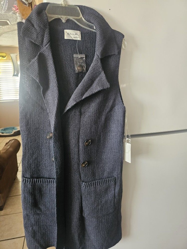 Sueter Chaleco Largo