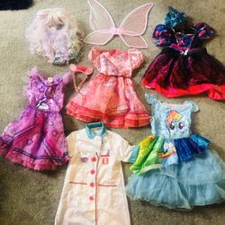 Girl Costumes Size 4-6