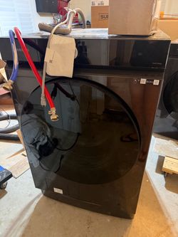 Samsung washer and gas dryer with pedestal small