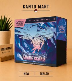 Chaos Rising ETB Pokemon Cards