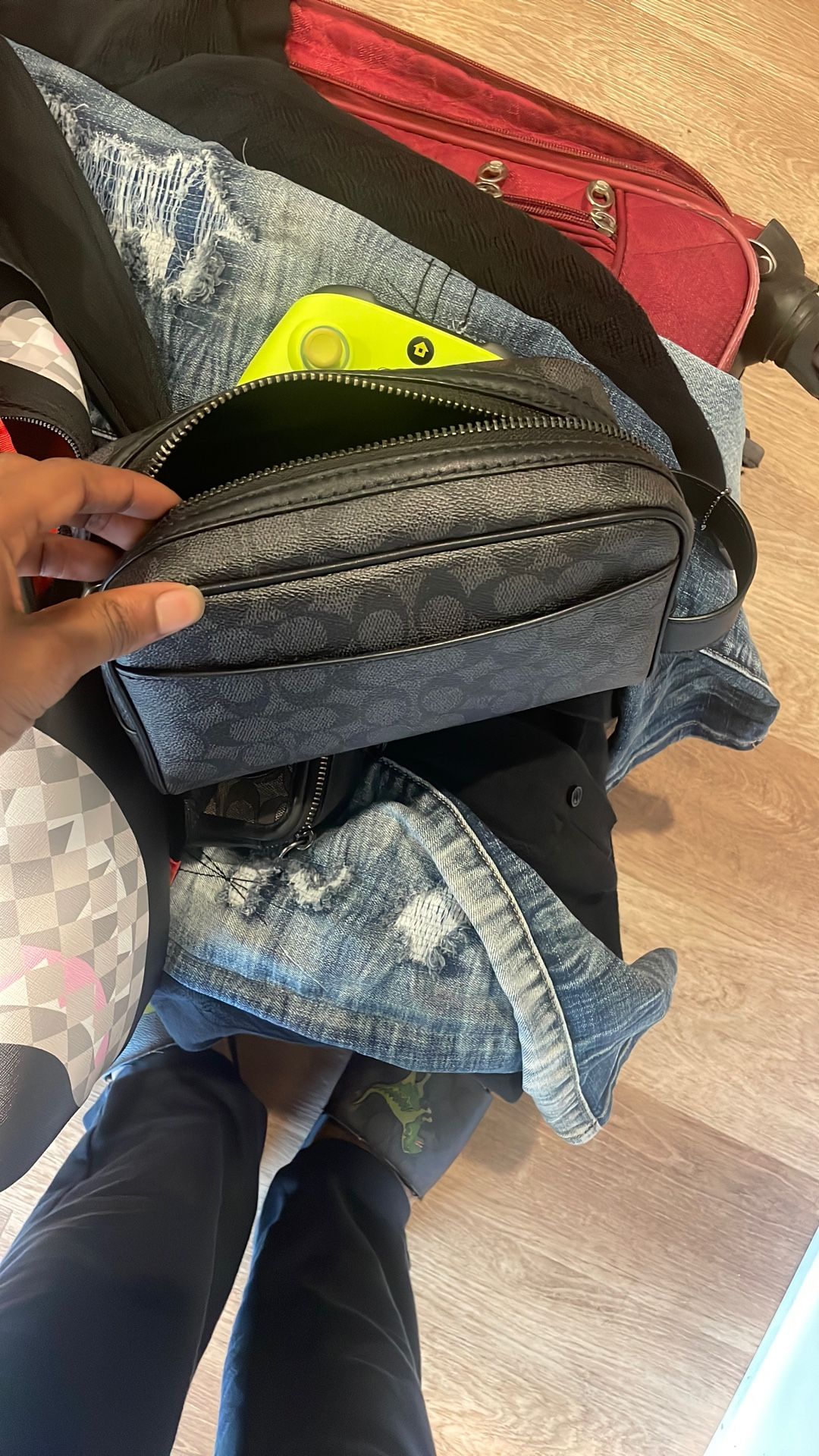 Unisex Coach Handbag