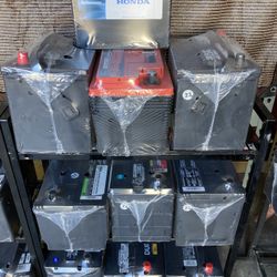 Car batteries