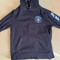 Manchester City Black Hoodie Sweatshirt