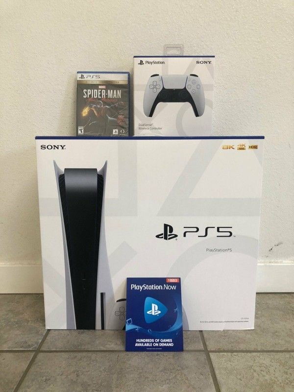 PlayStation 5 Disc Spider-Man Bundle