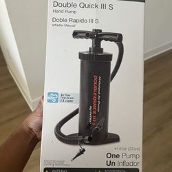 Intex: Double Quick III S Hand Pump for Pool Floats and Air Mattresses