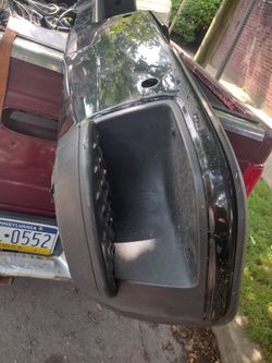 Chevrolet  Truck Bumper Rear Off 2015 Silverado 