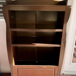 Wood Book Case 