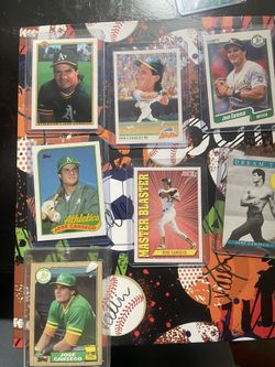 Jose Canseco Cards