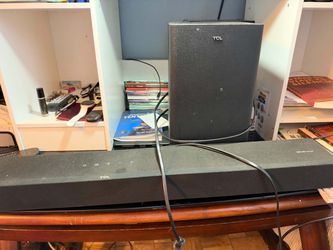 TCL Soundbar with Wireless Subwoofer