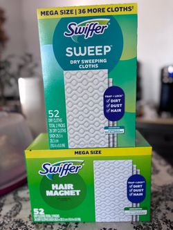Swiffer Sweep Dry Sweeping Cloths Mega (11$$ EACH)