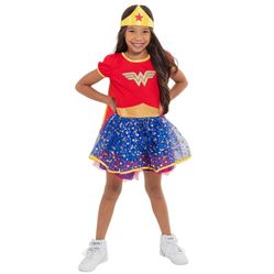 Wonder Woman Superhero Girls 2T Halloween Birthday Party Costume Toddler