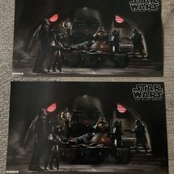 Star Wars Black Series Jabba The Hutt (Kohls store Exclusive) Poster 