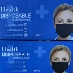 Medical Black Face mask 