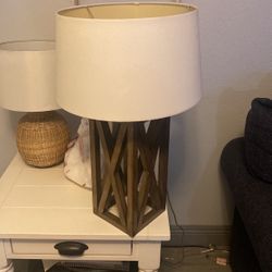 Solid Wood Lamp 