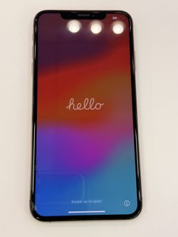 Gold iPhone XS Max 64GB With Box And Lighting Cable.