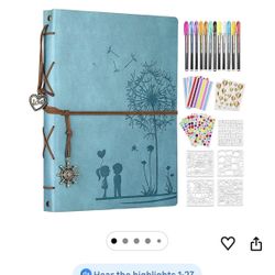 Leather Scrapbook Photo Album